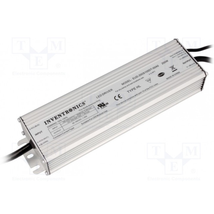 Блок питания импульсный LED INVENTRONICS EUD-200S105DT-00A0 (EUD-200S105DT-00A0)