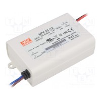 Блок питания импульсный LED 36Вт MEAN WELL APV-35-12