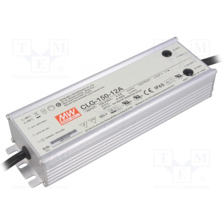 Блок питания импульсный LED 132Вт MEAN WELL CLG-150-12A (CLG-150-12A)