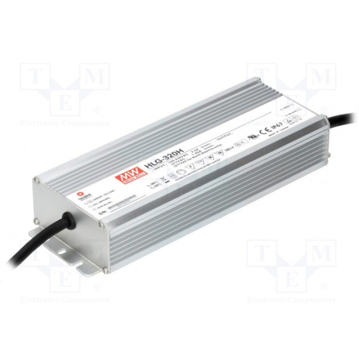Блок питания импульсный LED 320Вт MEAN WELL HLG-320H-48 (HLG-320H-48)