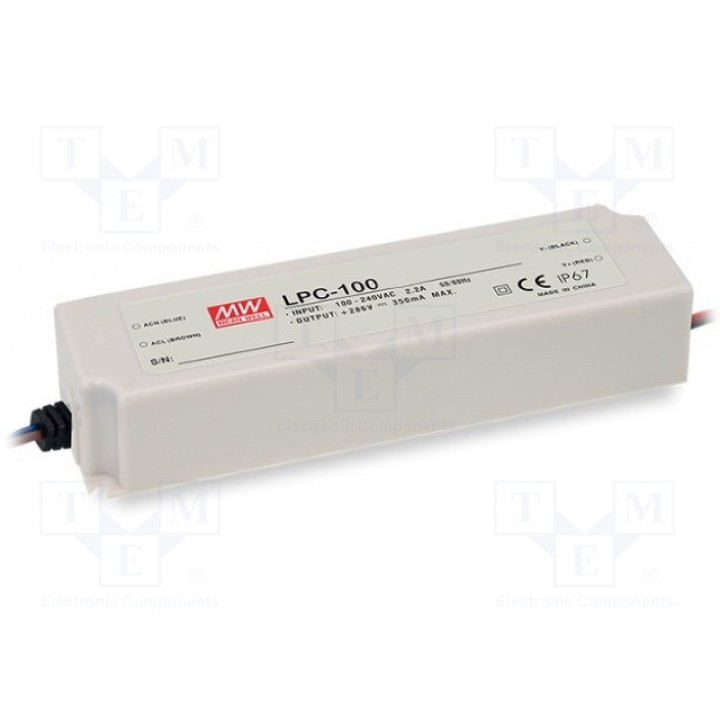 Блок питания импульсный LED MEAN WELL LPC-100-1050 (LPC-100-1050)