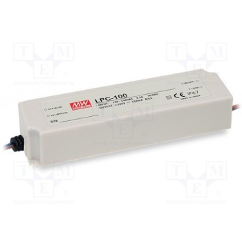 Блок питания импульсный LED MEAN WELL LPC-100-1400