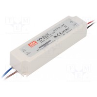 Блок питания импульсный LED 36Вт MEAN WELL LPV-35-12