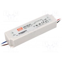 Блок питания импульсный LED 60Вт MEAN WELL LPV-60-24