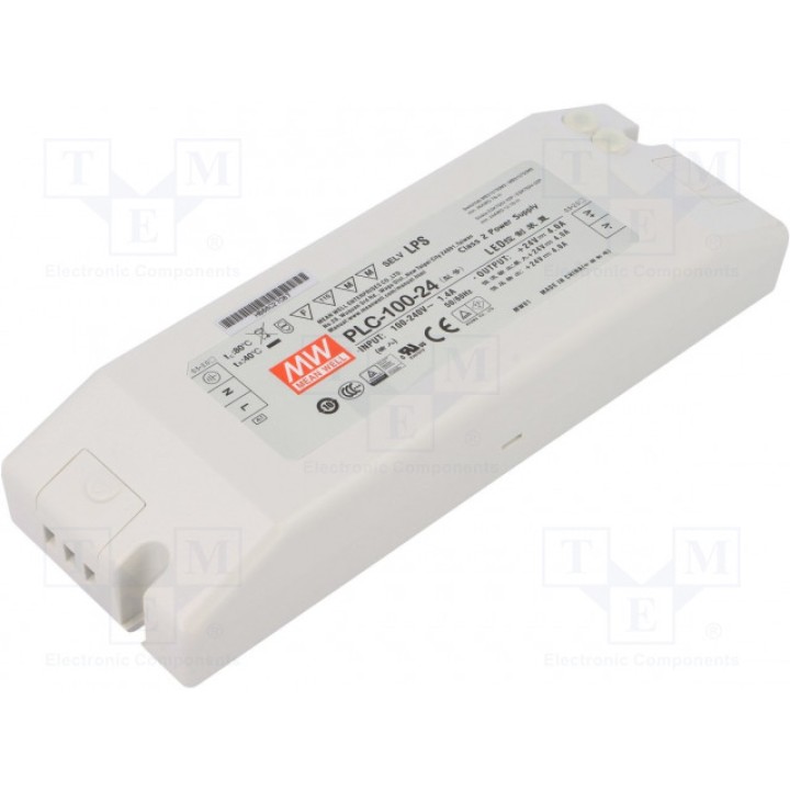 Блок питания импульсный LED 96Вт MEAN WELL PLC-100-24 (PLC-100-24)