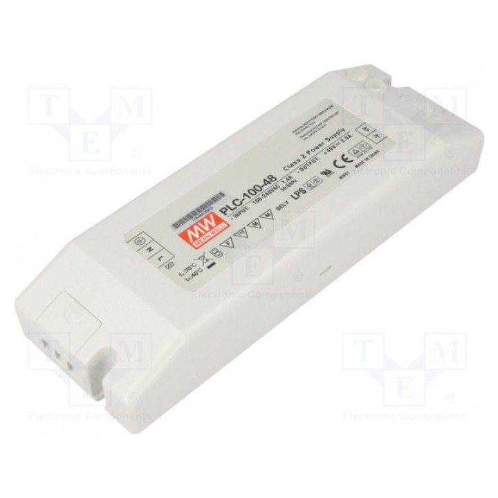 Блок питания импульсный LED 96Вт MEAN WELL PLC-100-48 (PLC-100-48)