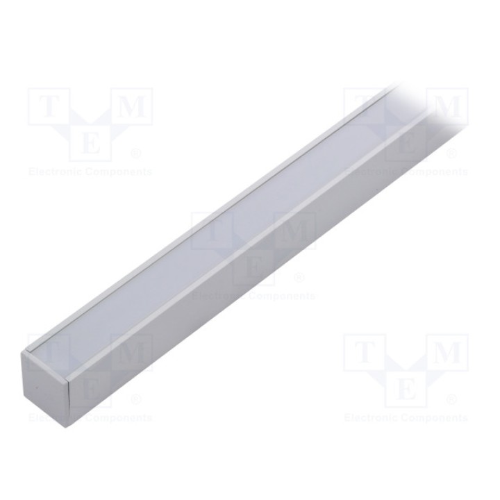 Профиль для LED модулей TOPMET LINEA20 FY ANOD 1M SET STANDARD (TOP-58850020)