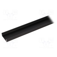 Профиль для LED модулей TOPMET TOP-WIDE24-BK-1M