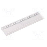 Профиль для LED модулей TOPMET TOP-WIDE24-WH-1M