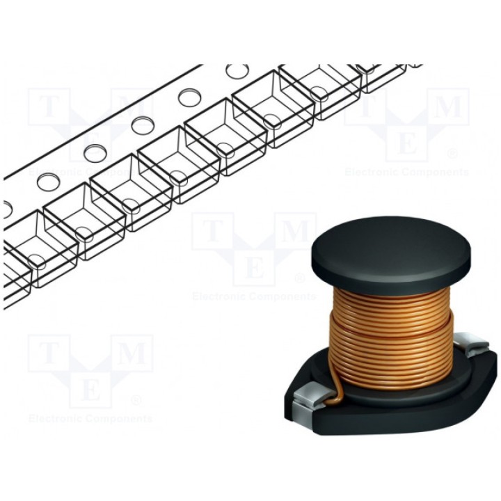 Дроссель ферритовый SMD 68мкГн FASTRON PISPHV-680M-04 (PISPHV-680M-04)