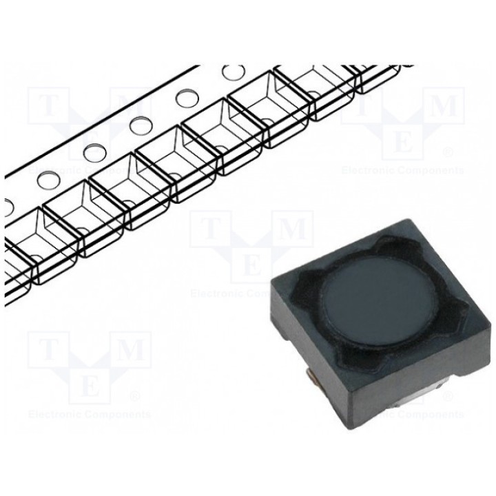 Дроссель проволочный SMD FERROCORE DE0703-100 (DE0703-100)