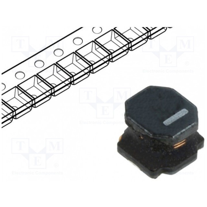 Дроссель проволочный SMD FERROCORE DJNR5040-100-S (DJNR5040-100-S)