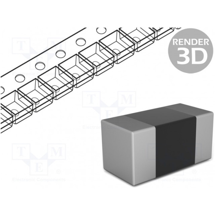 Дроссель ферритовый SMD 0603 FERROCORE DL0603-10 (DL0603-10)