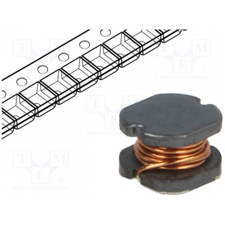 Дроссель проволочный SMD FERROCORE DLG-0705-101 (DLG-0705-101)