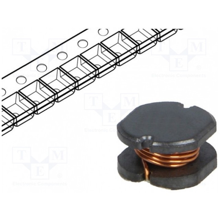 Дроссель проволочный SMD FERROCORE DLG-1005-121 (DLG-1005-121)