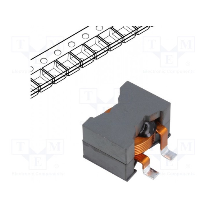 Дроссель проволочный SMD 10мкГн FERROCORE HCI2717-100 (HCI2717-100)