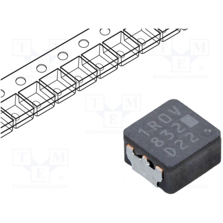 Дроссель проволочный SMD 1мкГн PANASONIC ETQP3M1R0KVP (ETQP3M1R0KVP)