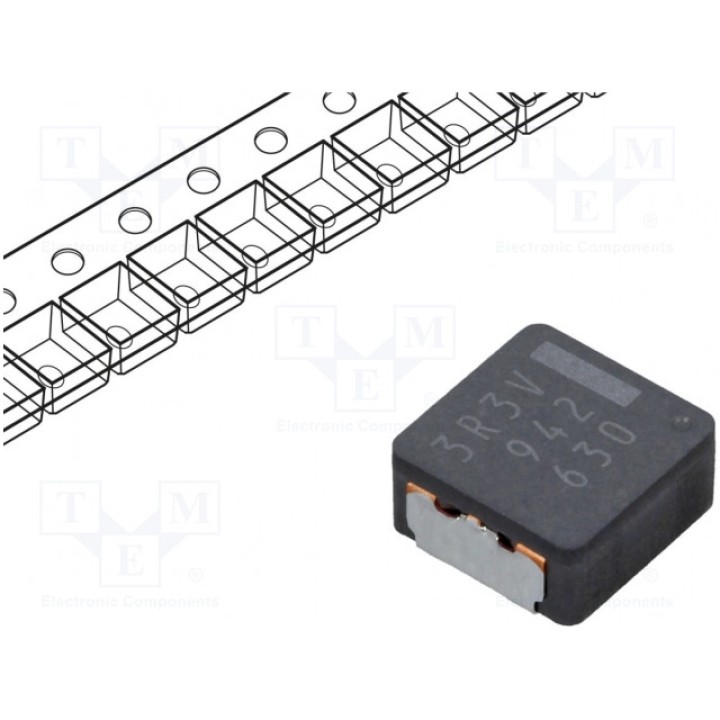 Дроссель проволочный SMD 33мкГн PANASONIC ETQP4M3R3KVK (ETQP4M3R3KVK)