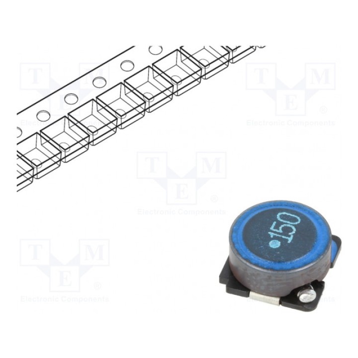 Дроссель ферритовый SMD 15мкГн TDK SLF10145T-150M2R2-PF (SLF10145T-150M2R2)