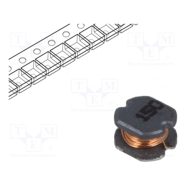 Дроссель проволочный SMD 15мкГн TRACO POWER TCK-147 (TCK-147)