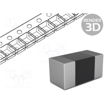 Дроссель ферритовый SMD 0603 12мкГн YAGEO CL160808T-1R2K-N