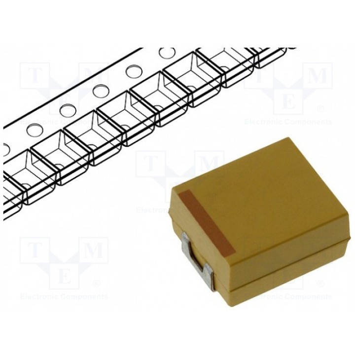 Конденсатор танталовый low ESR 680мкФ AVX TPMD687K004R0025 (TPMD687K004R0025)