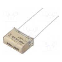 Конденсатор бумажный Х2 250нФ 125ВAC KEMET PMR205AB6250M600R3