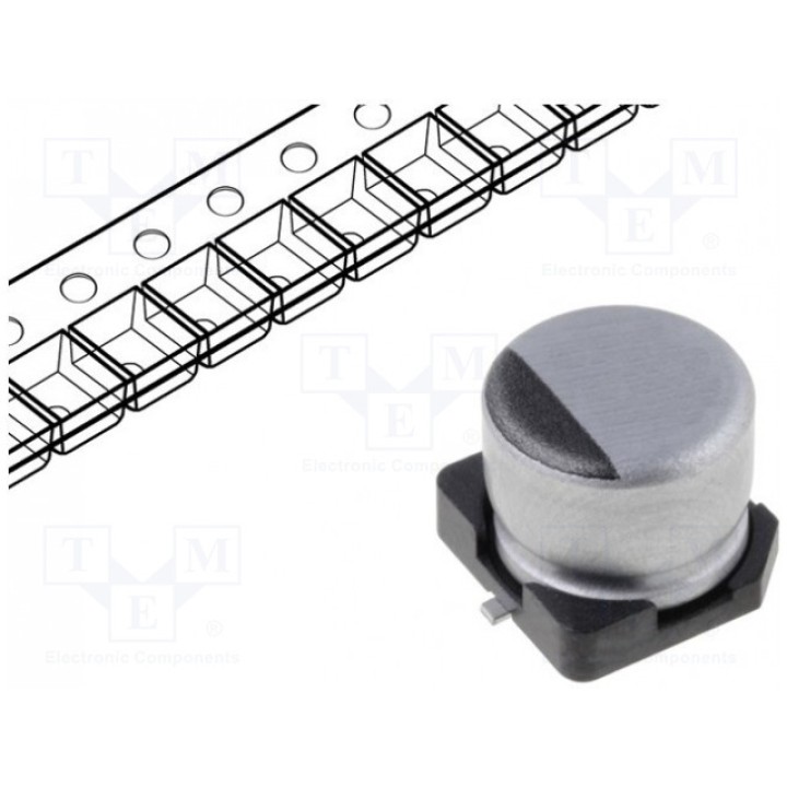 Конденсатор электролитический NICHICON UCM1C102MNL1GS (UCM1C102MNL1GS)