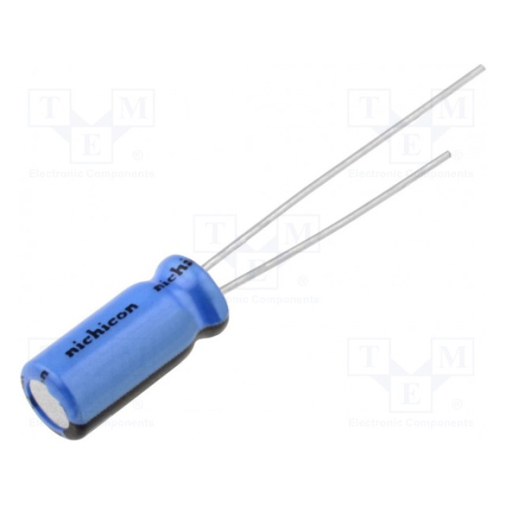 Конденсатор электролитический NICHICON UKA1E221MPD (UKA1E221MPD)