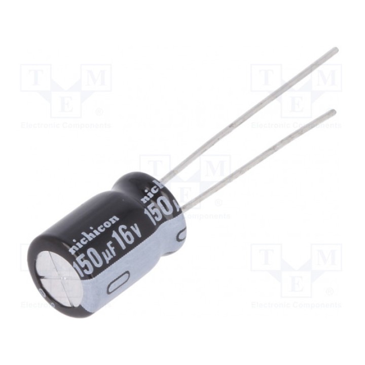 Конденсатор электролитический NICHICON UKL1C151MPD (UKL1C151MPD)