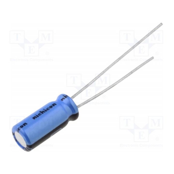 Конденсатор электролитический NICHICON UKT1E221MPD (UKT1E221MPD)