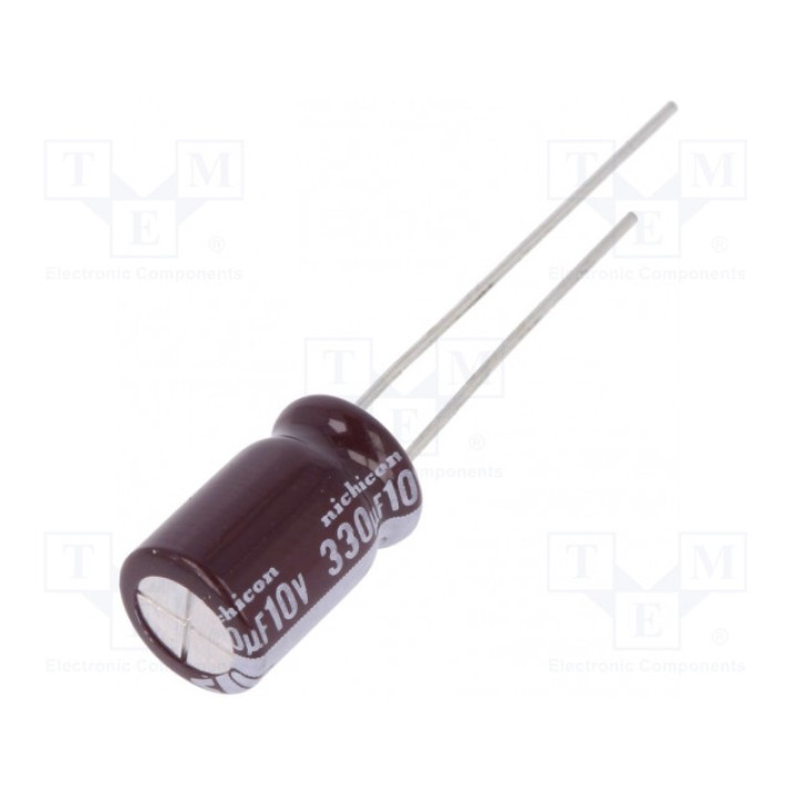 Конденсатор электролитический NICHICON UPV1A331MGD (UPV1A331MGD)