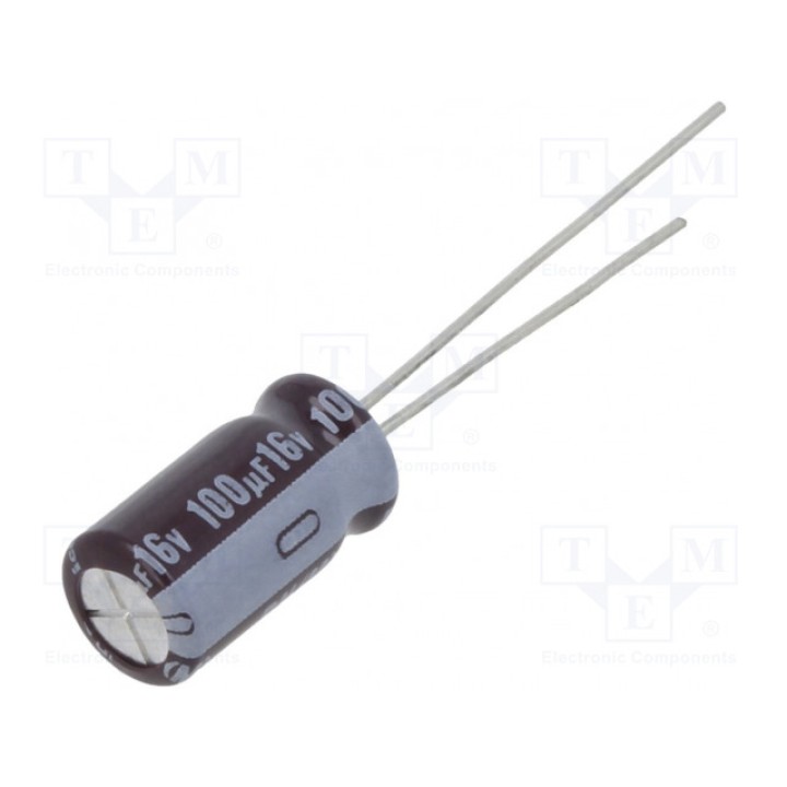 Конденсатор электролитический NICHICON UPV1C101MGD (UPV1C101MGD)