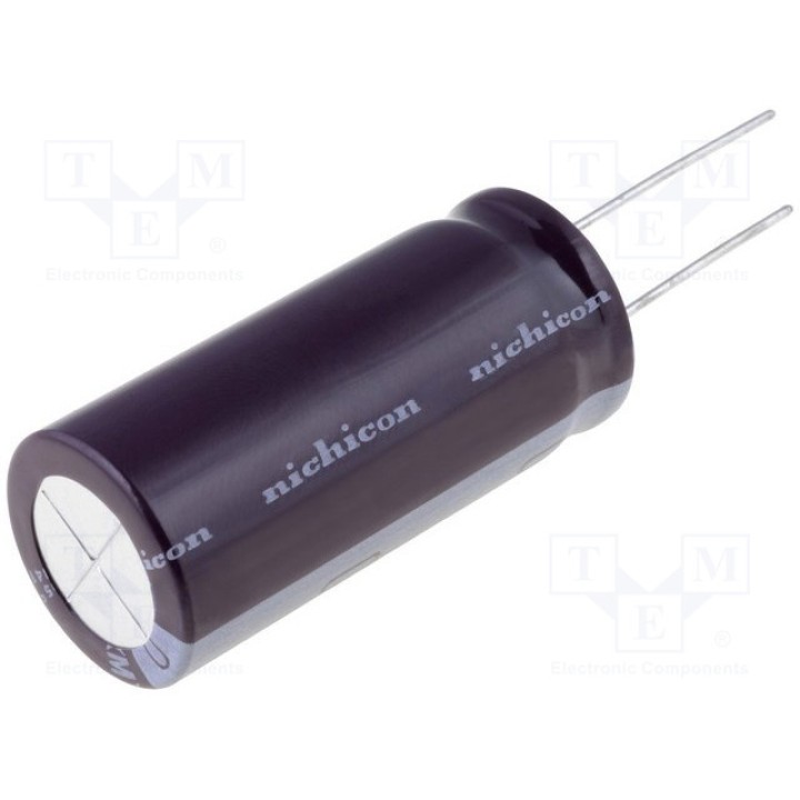 Конденсатор электролитический NICHICON UPW1V101MPD (UPW1V101MPD)