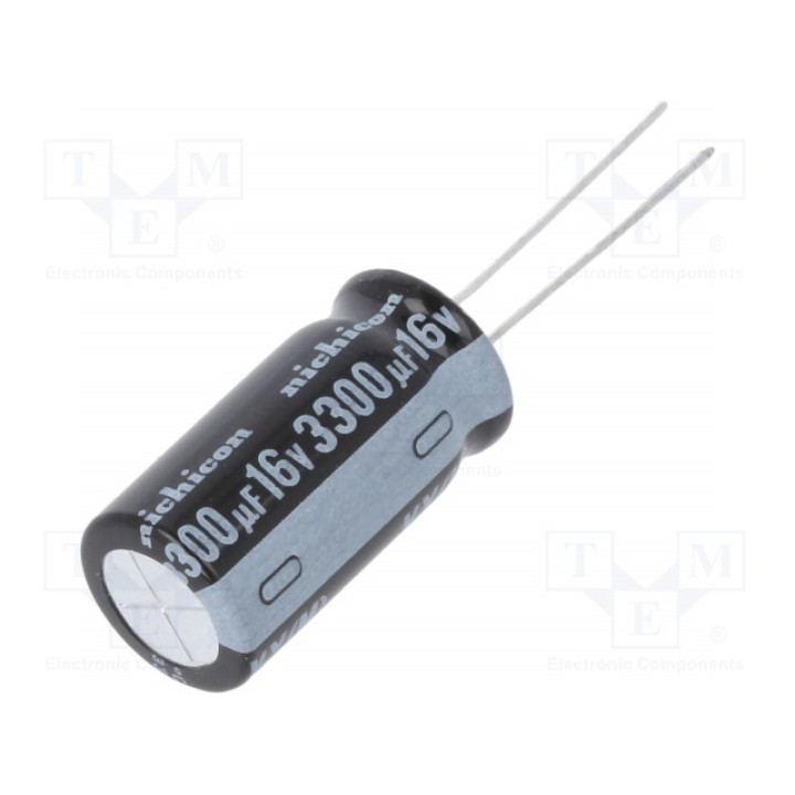 Конденсатор электролитический NICHICON UVY1C332MHD1TO (UVY1C332MHD1TO)