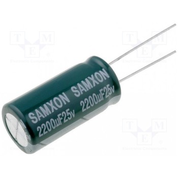 Конденсатор электролитический SAMXON GF2200-25