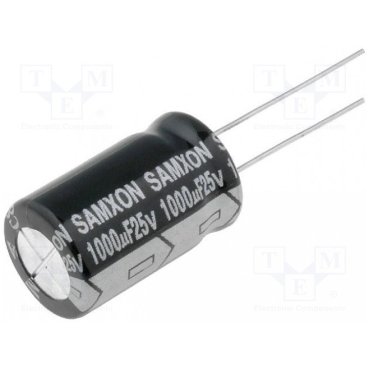 Конденсатор электролитический SAMXON GT 1000U25V (GT1000-25)