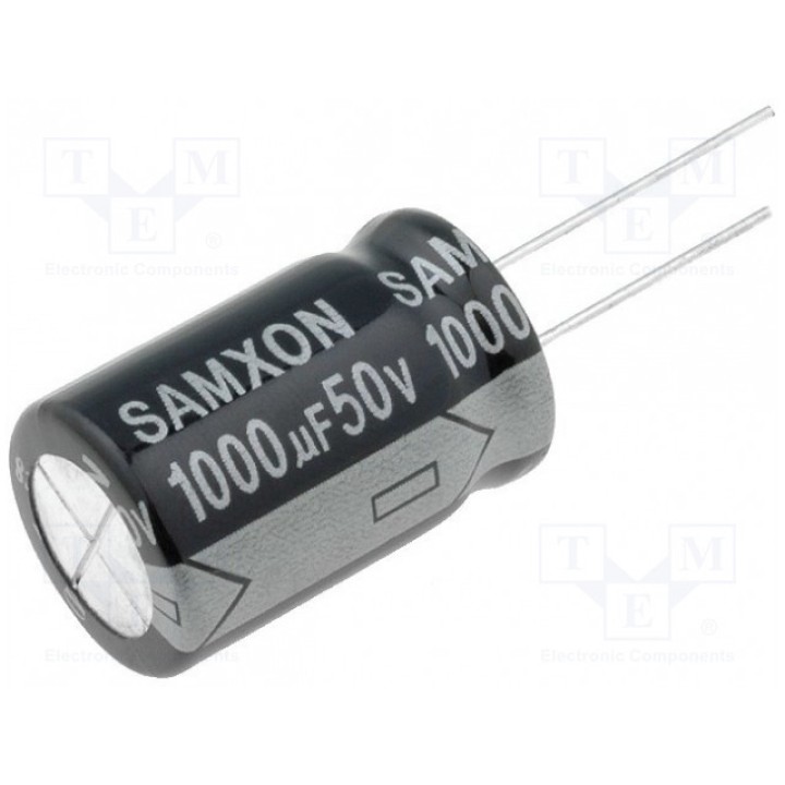 Конденсатор электролитический SAMXON GT 1000U50V (GT1000-50)