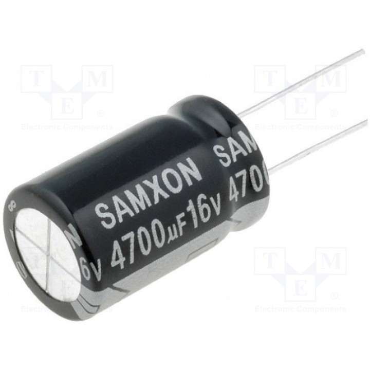 Конденсатор электролитический SAMXON GT 4700U16V (GT4700-16)