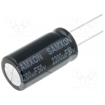 Конденсатор электролитический SAMXON KM2200-50
