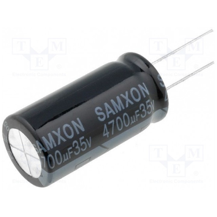 Конденсатор электролитический SAMXON KM 4700U35V (KM4700-35)
