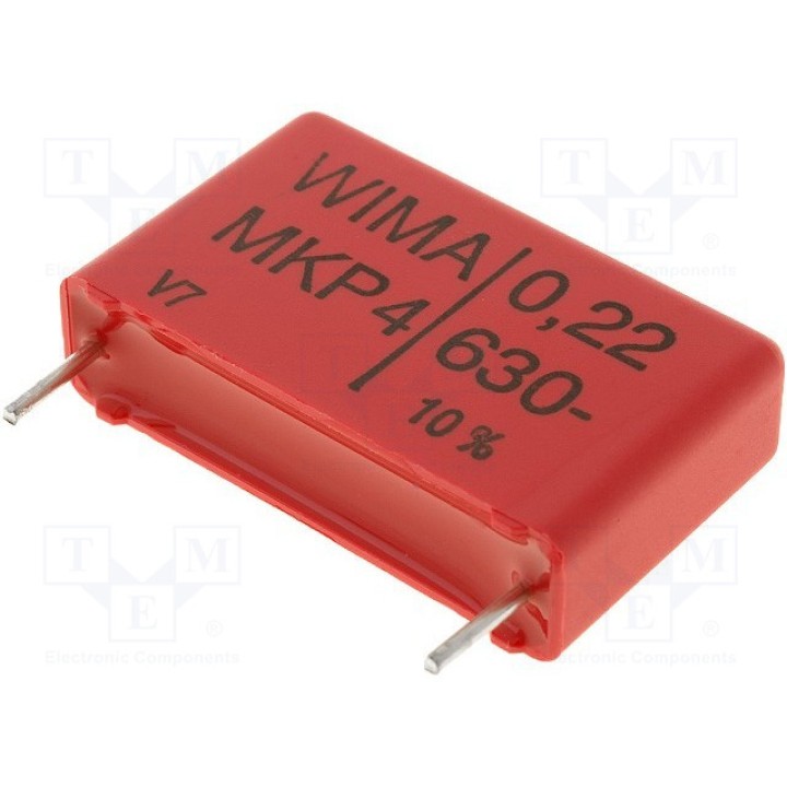 Конденсатор полипропиленовый WIMA MKP4J032205D00KSSD (MKP4-220N-630)