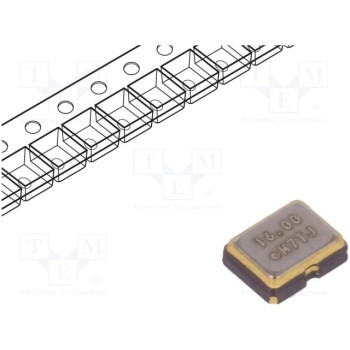 Генератор кварцевый 16МГц SMD IQD FREQUENCY PRODUCTS 16.00M-IQXO-791
