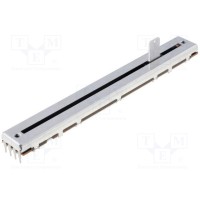 Потенциометр движковый 10кОм ALPS RSAON12-10KAX2