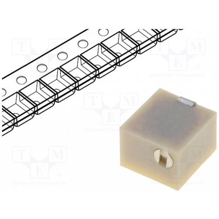 Потенциометр монтажный BOURNS 3214W-1-102E (3214W-1-102E)