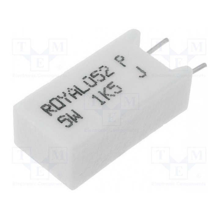 Резистор проволочный ROYAL OHM PRM05WJP152B00 (AX5WV-1K5)