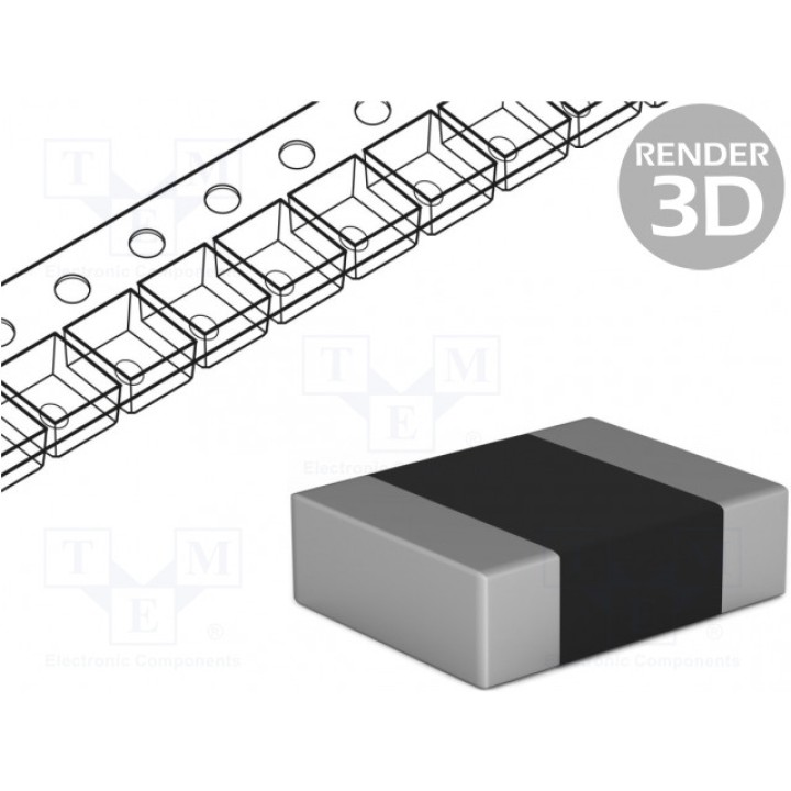 Резистор thick film SMD 1210 ROYAL OHM CQ07U2F1000T5E (CQ1210-100R-1%)