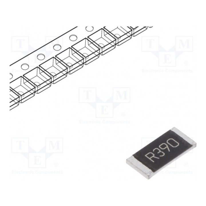 Резистор thick film измерительный SMD ROYAL OHM CS121WF390LT4E (CS2512-0.39R-1%)