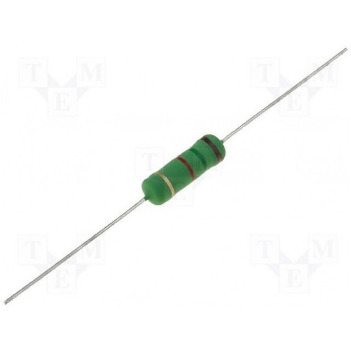 Резистор проволочный высоковольтный THT ROYAL OHM KNPA2WJ0101A10 (KNPA2W-100R)