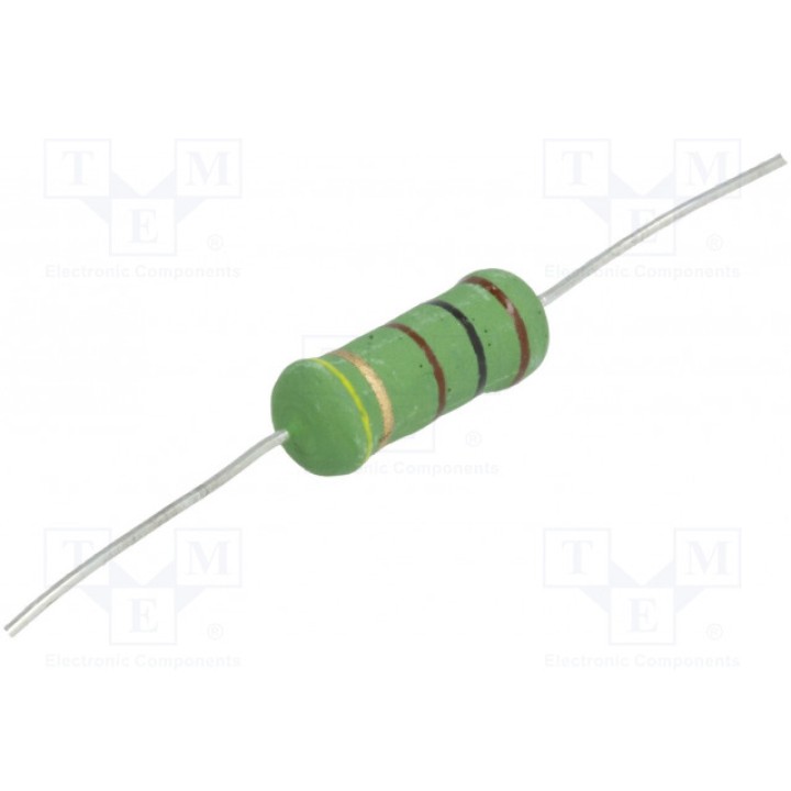 Резистор проволочный высоковольтный THT ROYAL OHM KNPA3WJ0101AA0 (KNPA3W-100R)